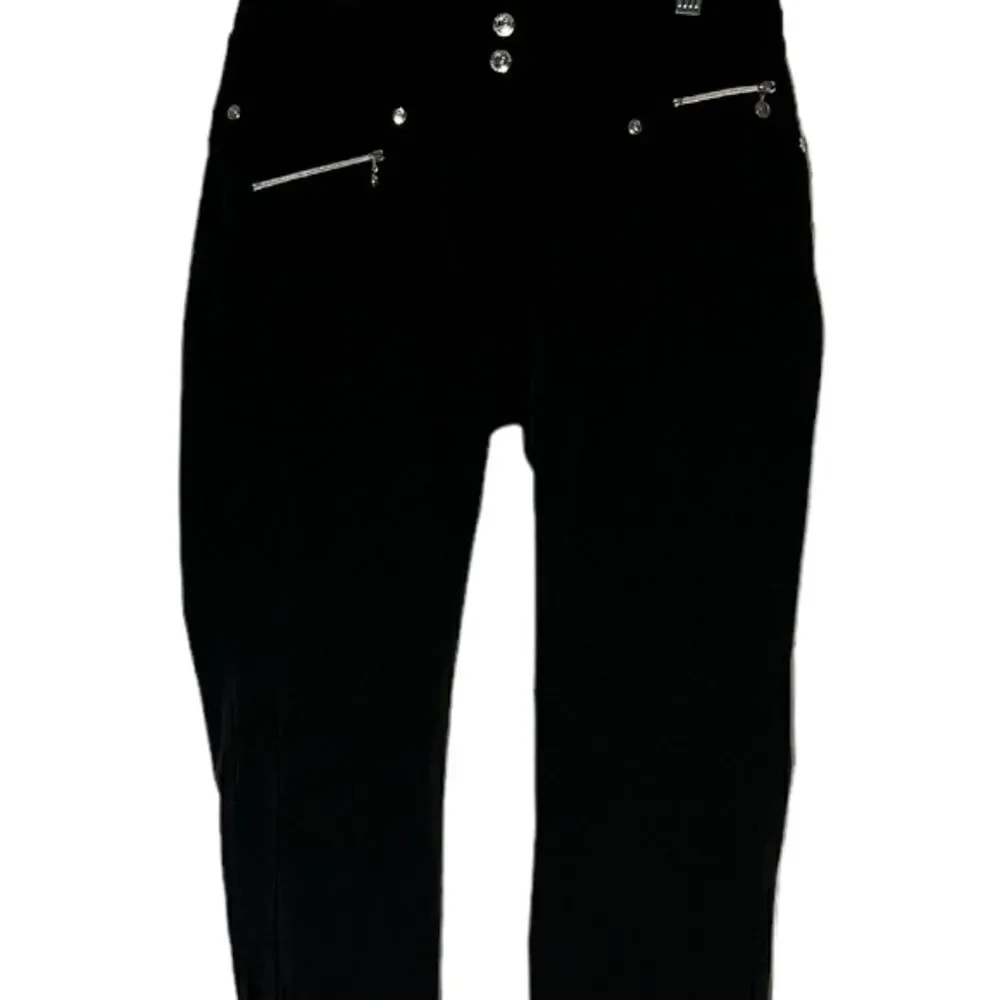 Daily Sports Black Miracle Capri Pants Size 4 - Picture 5 of 15